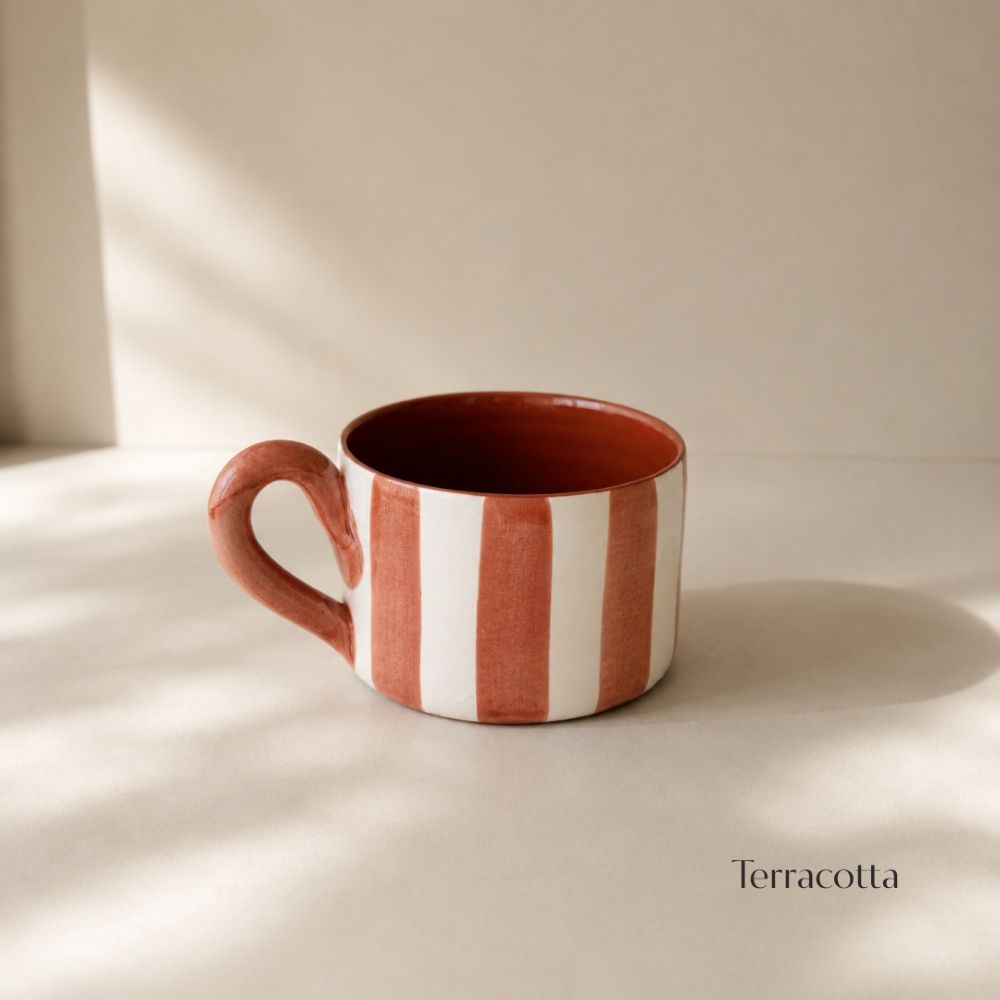 Flat Mug - Vertical Stripe / 2026 SS 