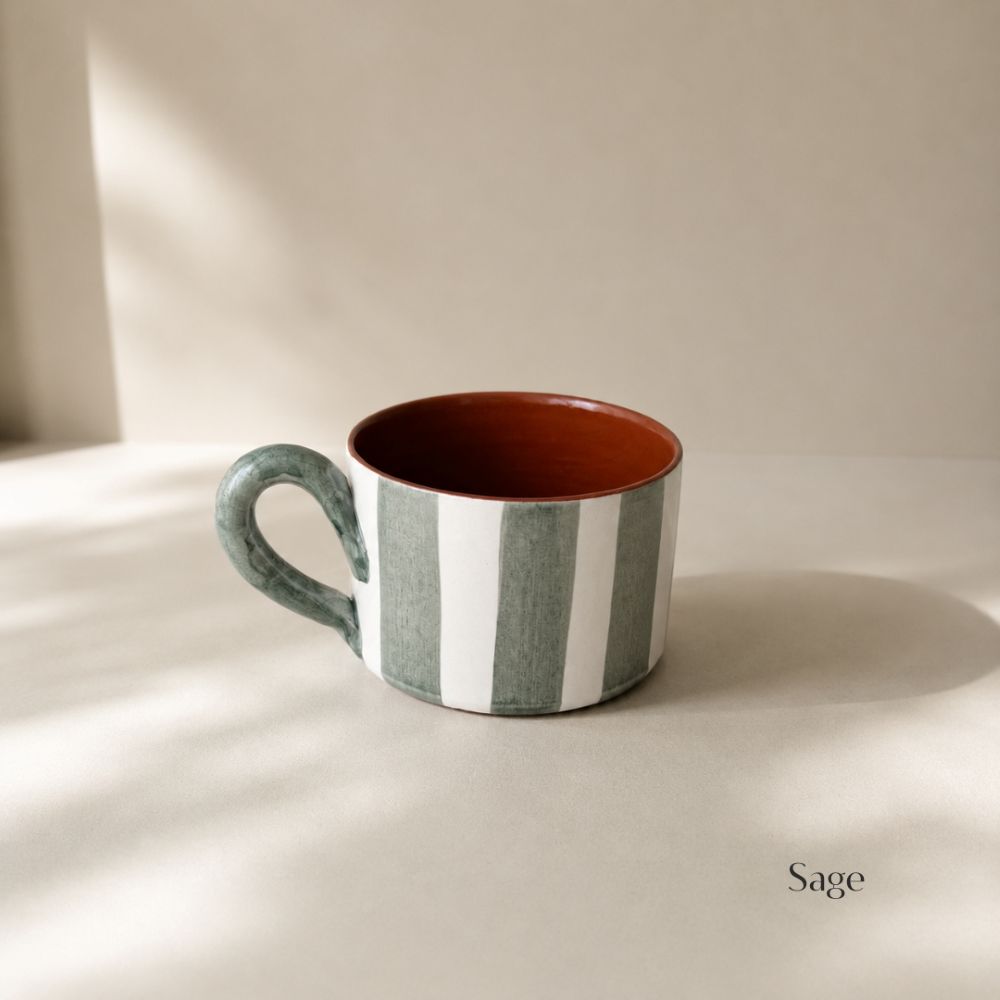 Flat Mug - Vertical Stripe / 2026 SS 