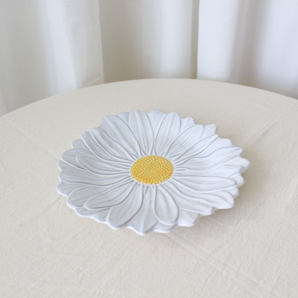 マリアフラワーお花のお皿 ｜ デザートプレート ボルダロピニェイロ