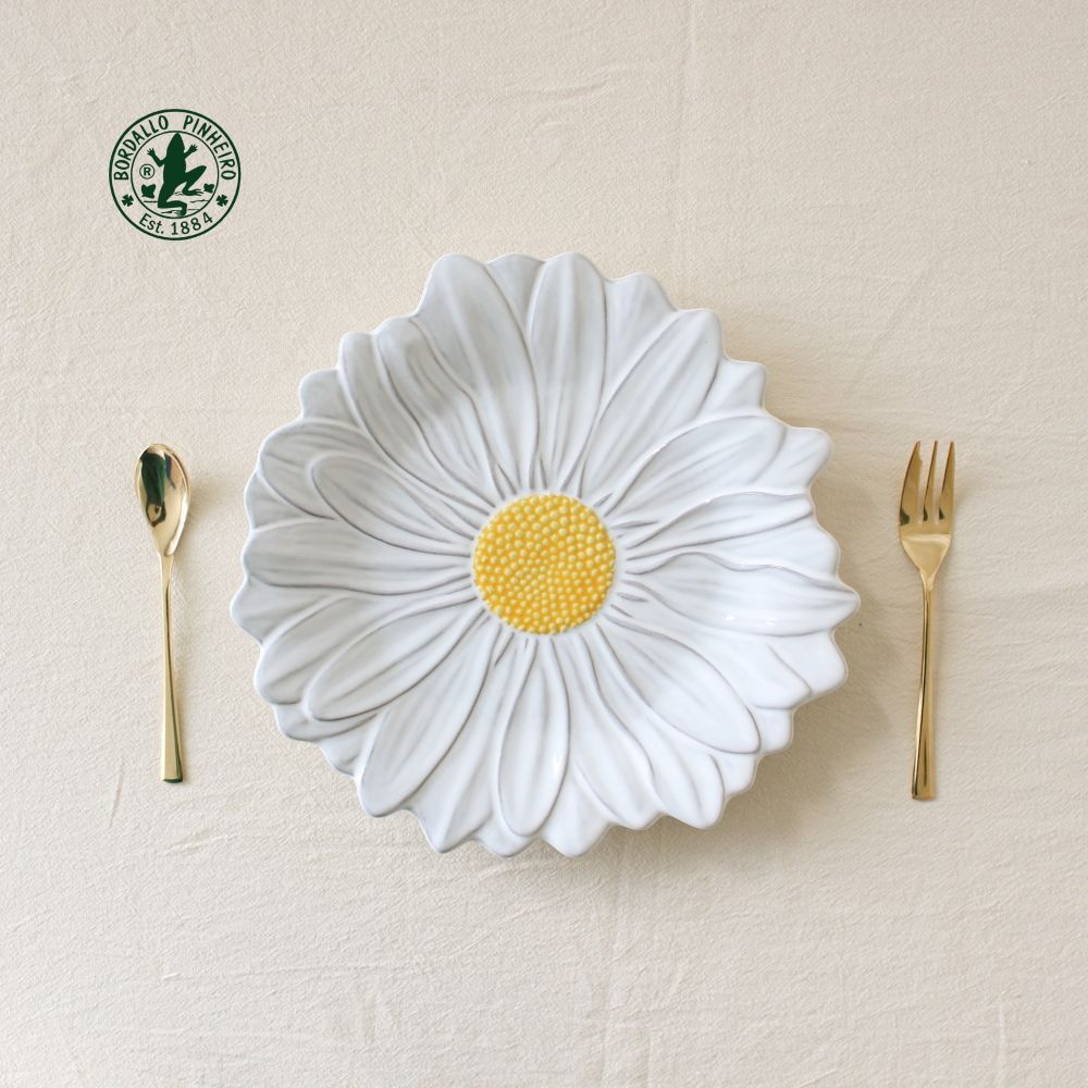 マリアフラワーお花のお皿 ｜ デザートプレート ボルダロピニェイロ