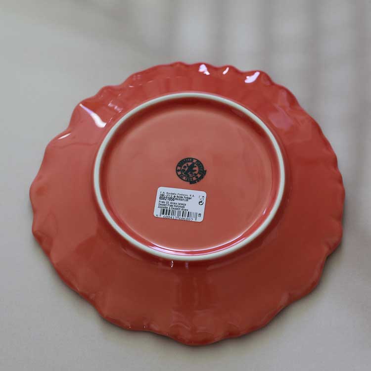 Maria Flor Plate -Hollyhock- (23cm)