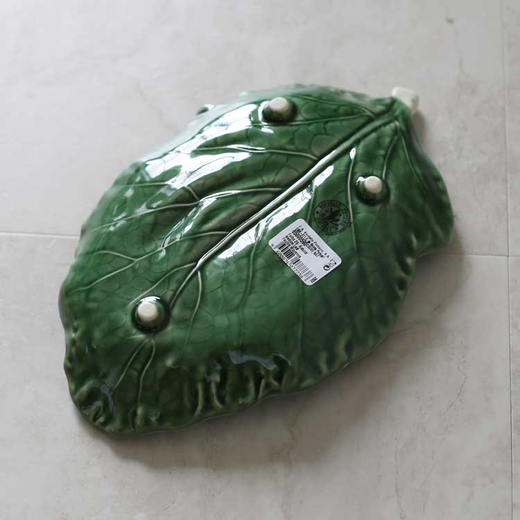 Cabbage Leaf Plate (25cm)