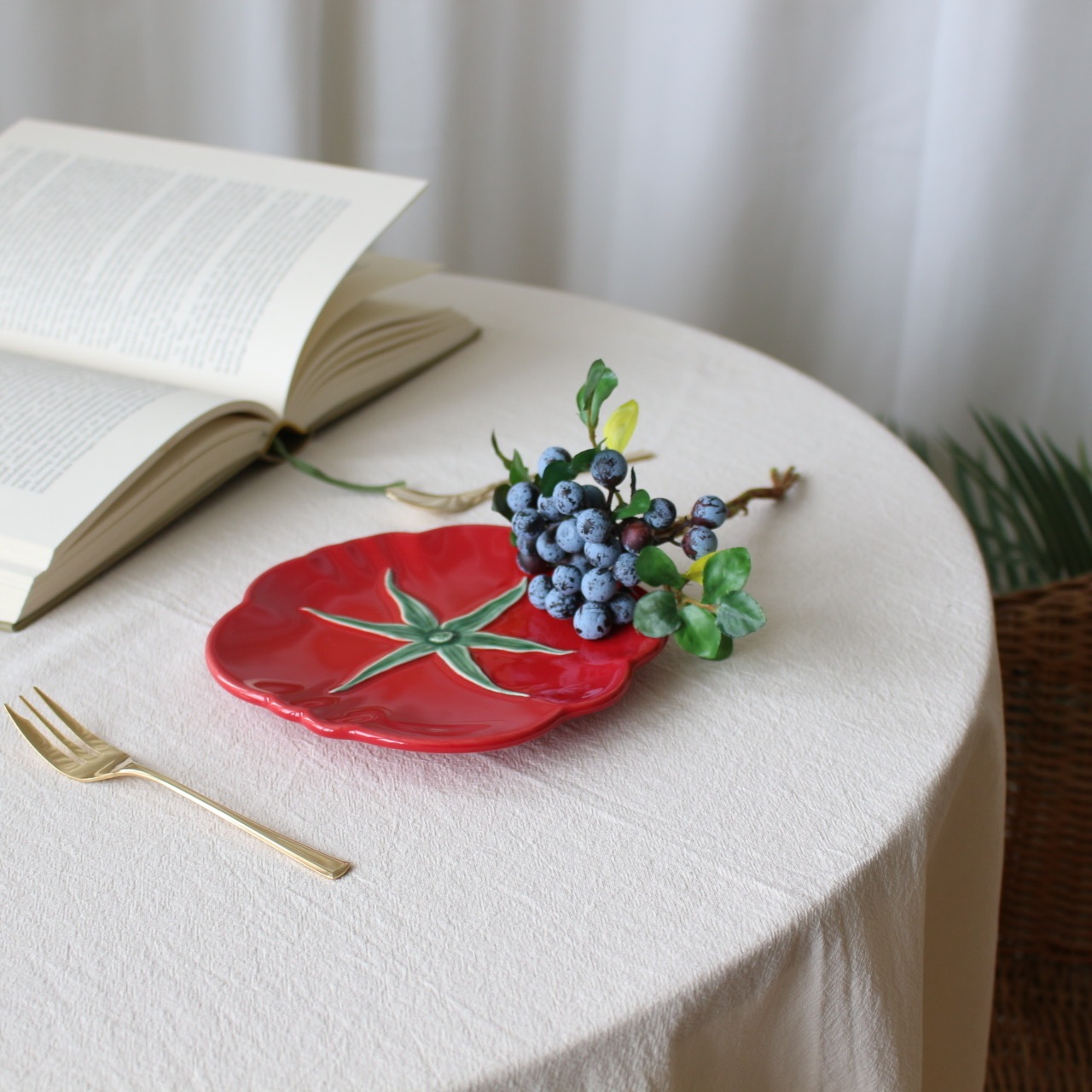 Tomato Dessert Plate