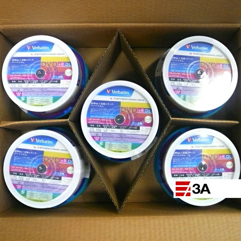 DVD+R DL 250��Box���å� Verbatim DTR85HP25V1 8.5GB 8��®��2�إǥ�����������Ͽ��