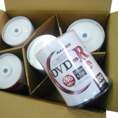 ALL-WAYS DVD-R 16��®��ALDR47-16X100PW��500��BOX���å�
