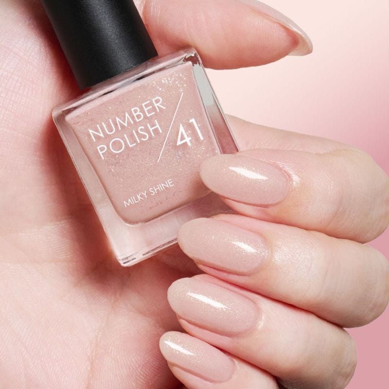 NUMBER POLISH 41 Milky Shine / ミルキーシャイン｜D-UP ONLINE SHOP