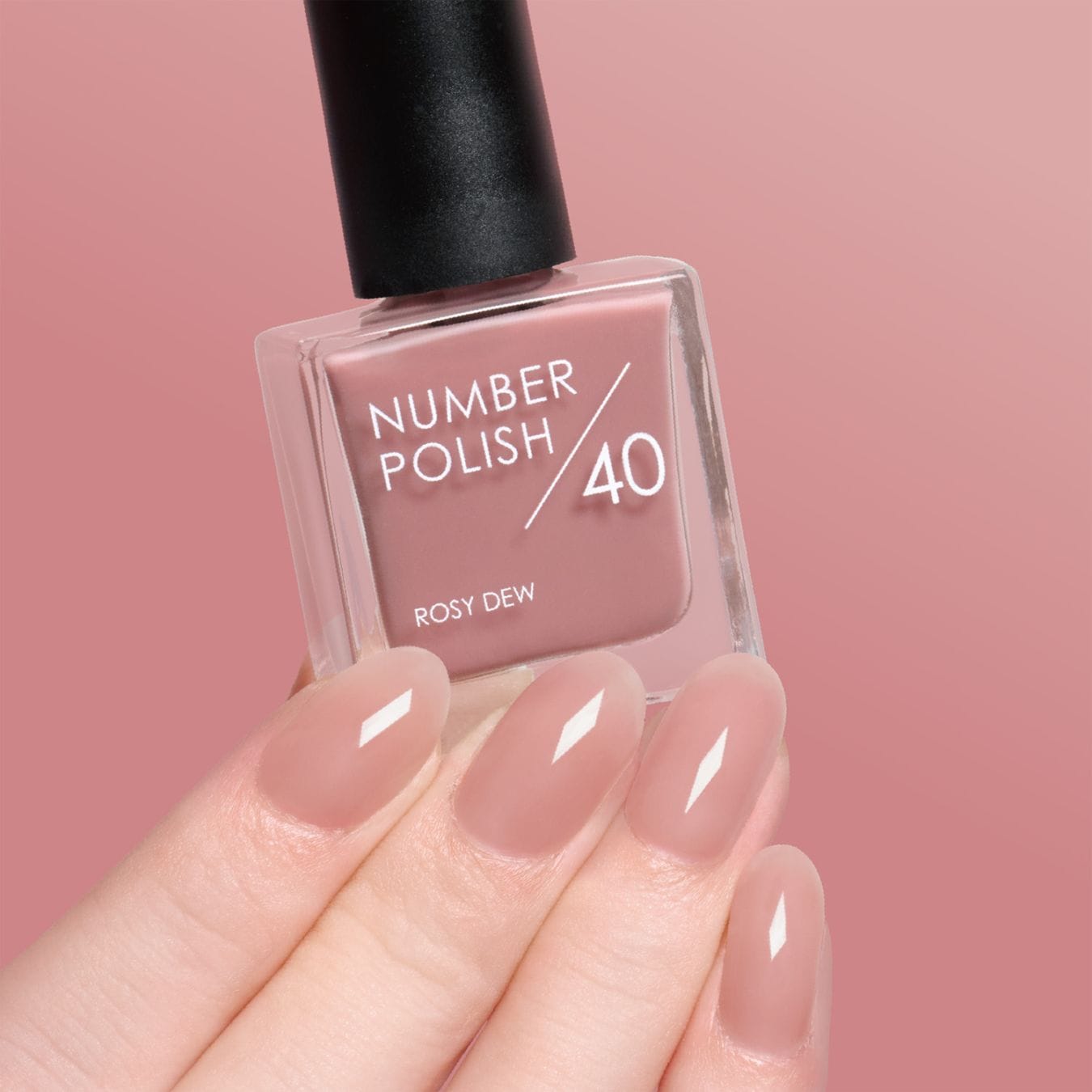 ポリッシュ 3枚 NUMBER POLISH 40 Rosy Dew / ロージーデュー｜D-UP ONLINE SHOP公式通販