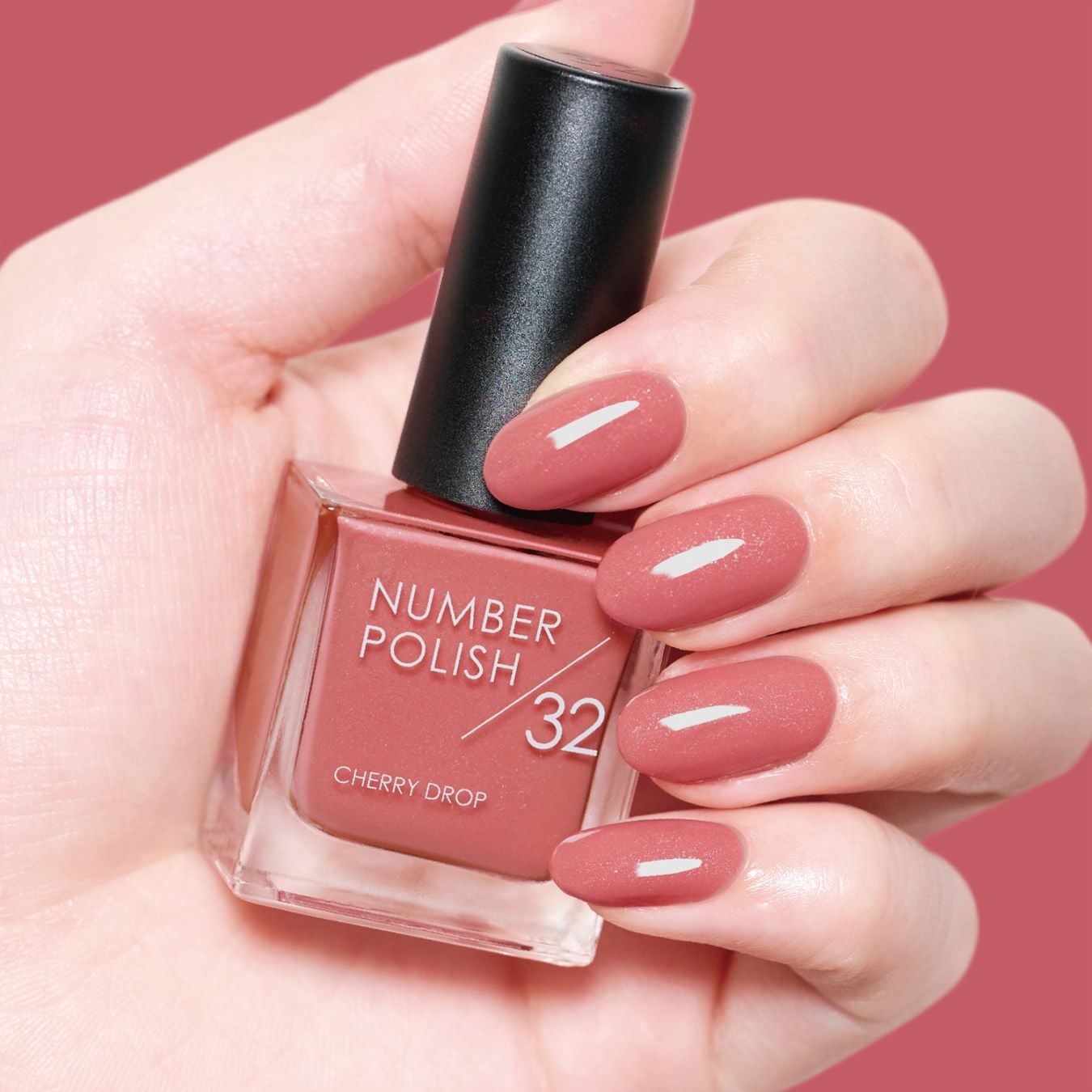 ネイルチップ294番466番309番332番、294番309番 NUMBER POLISH 32 Cherry Drop / チェリードロップ