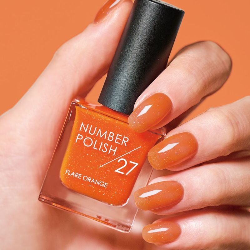 NUMBER POLISH 27 Flare Orange / フレアオレンジ｜D-UP ONLINE SHOP