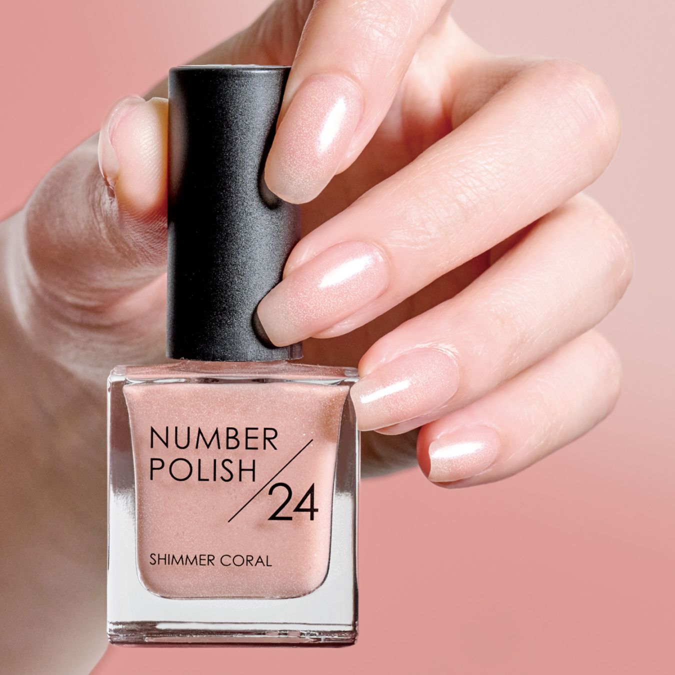 NUMBER POLISH 24 Shimmer Coral / シマーコーラル｜D-UP ONLINE SHOP