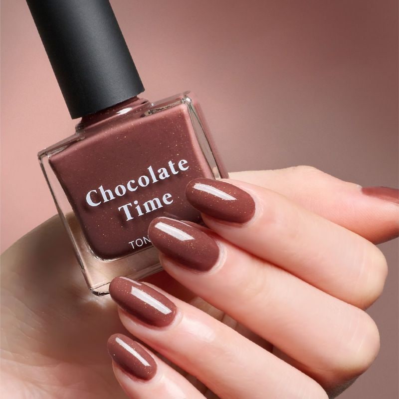 インディーズネイルポリッシュ マニキュア まとめ売り ④ 14本セット TONE DROP ネイルポリッシュ 043 Chocolate Time / チョコレートタイム