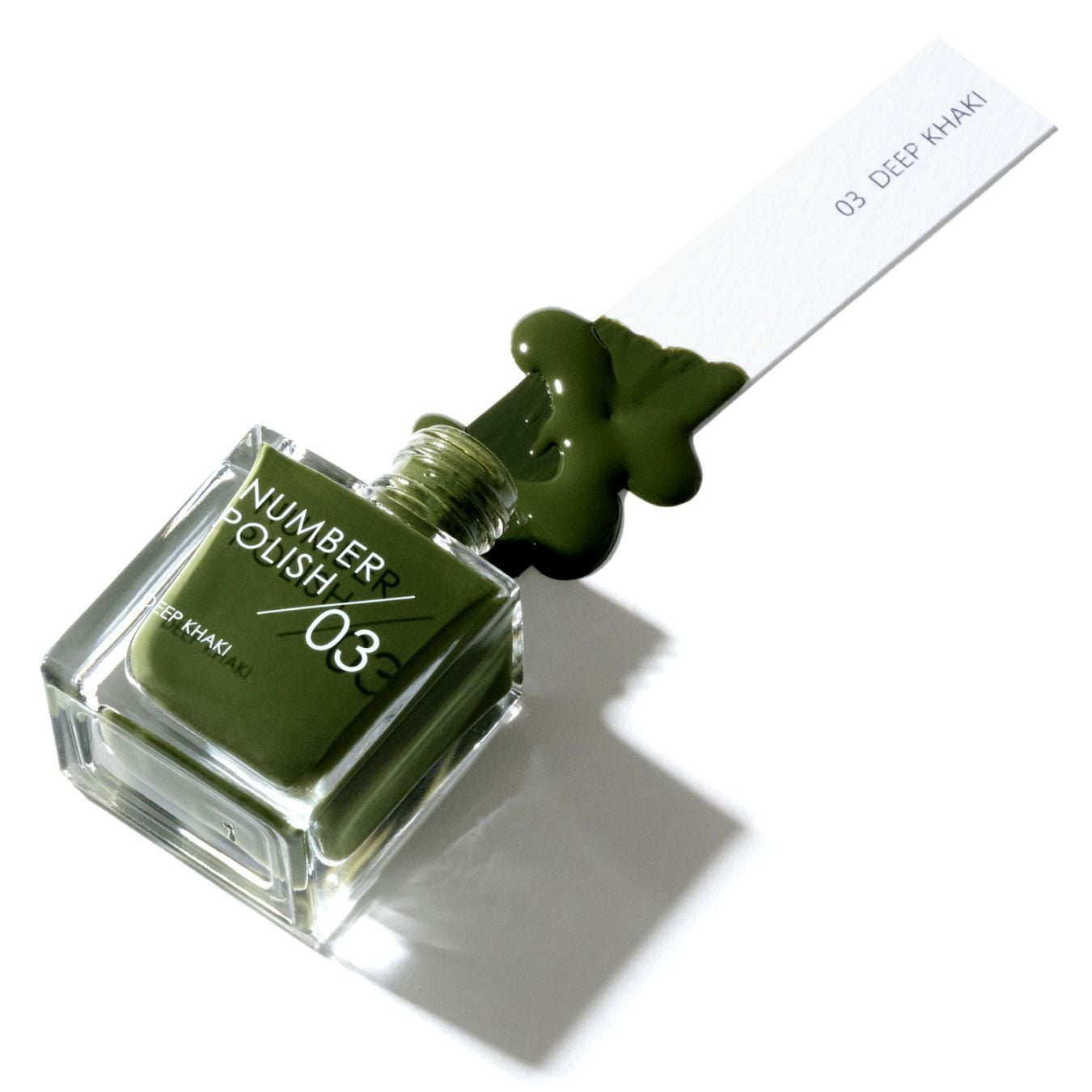NUMBER POLISH 03 Deep Khaki / ディープカーキ｜D-UP ONLINE SHOP公式通販
