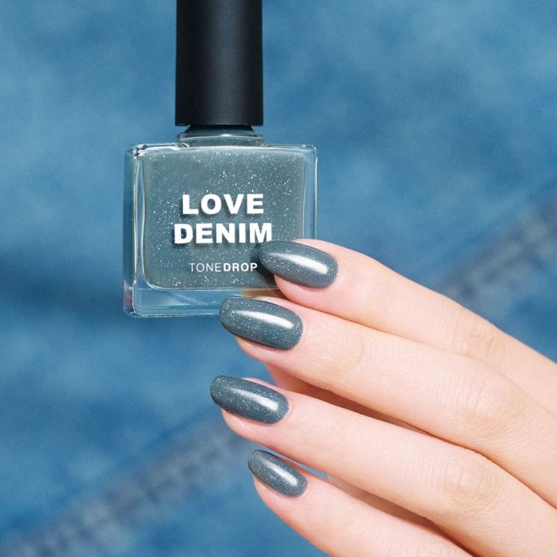 TONE DROP ネイルポリッシュ 034 Love Denim / ラブデニム｜D-UP
