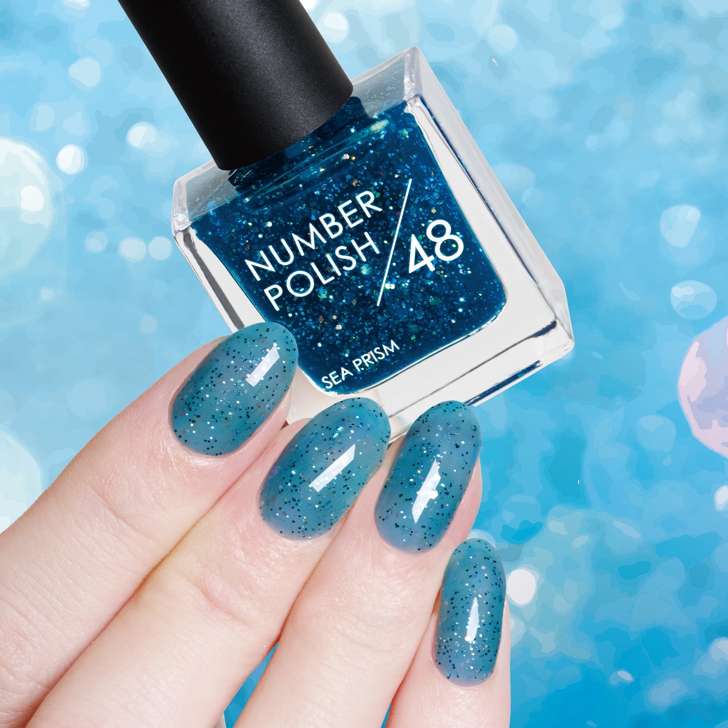 ベキュア ネイルポリッシュ NUMBER POLISH 48 SEA PRISM / シープリズム｜D-UP ONLINE SHOP公式通販
