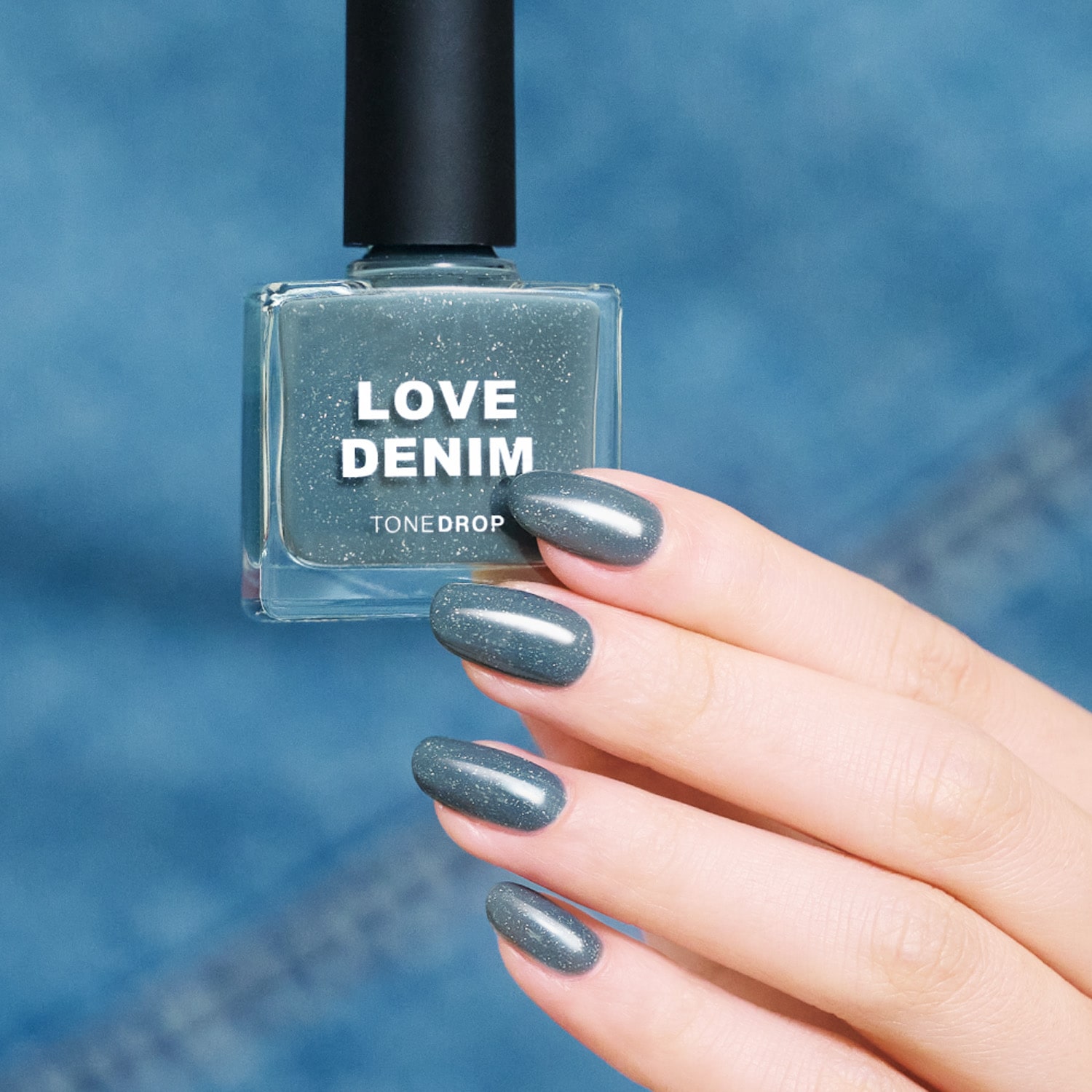 TONE DROP ネイルポリッシュ 034 Love Denim / ラブデニム｜D-UP