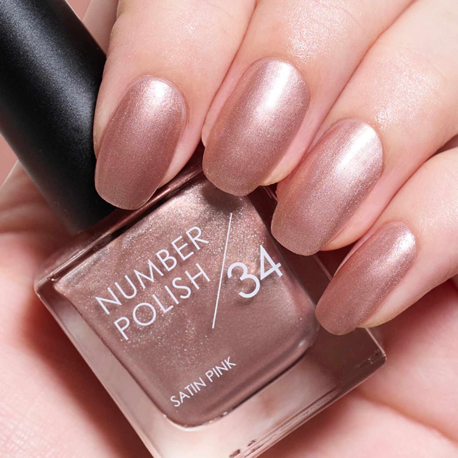 NUMBER POLISH 34 Satin Pink / サテンピンク｜D-UP ONLINE SHOP公式通販