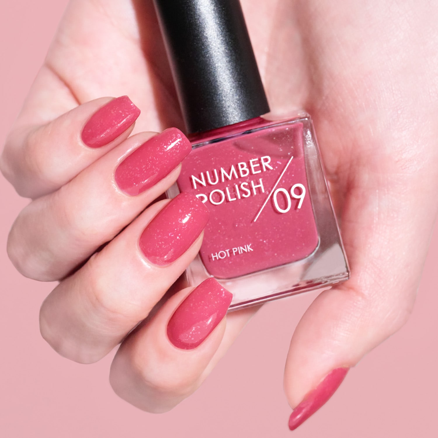 NUMBER POLISH 09 Hot Pink / ホットピンク｜D-UP ONLINE SHOP公式通販