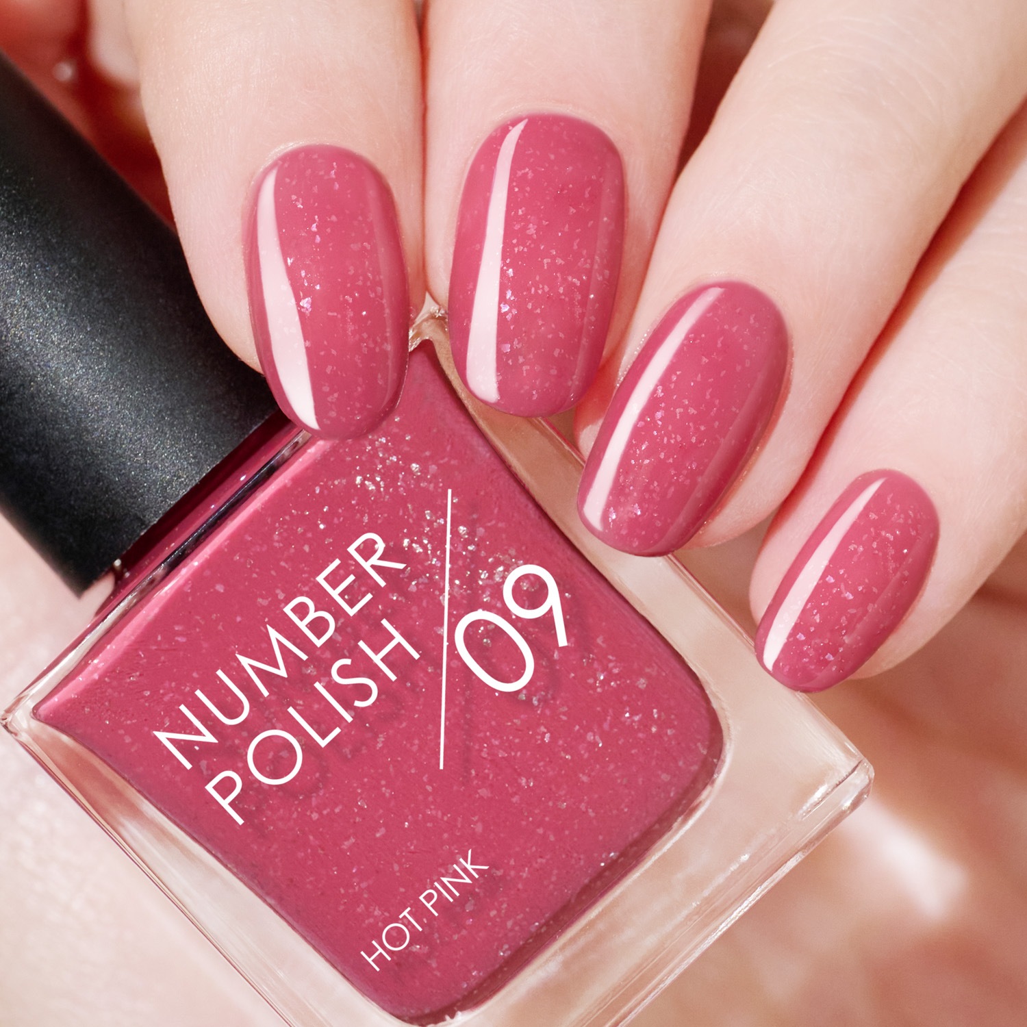 NUMBER POLISH 09 Hot Pink / ホットピンク｜D-UP ONLINE SHOP公式通販