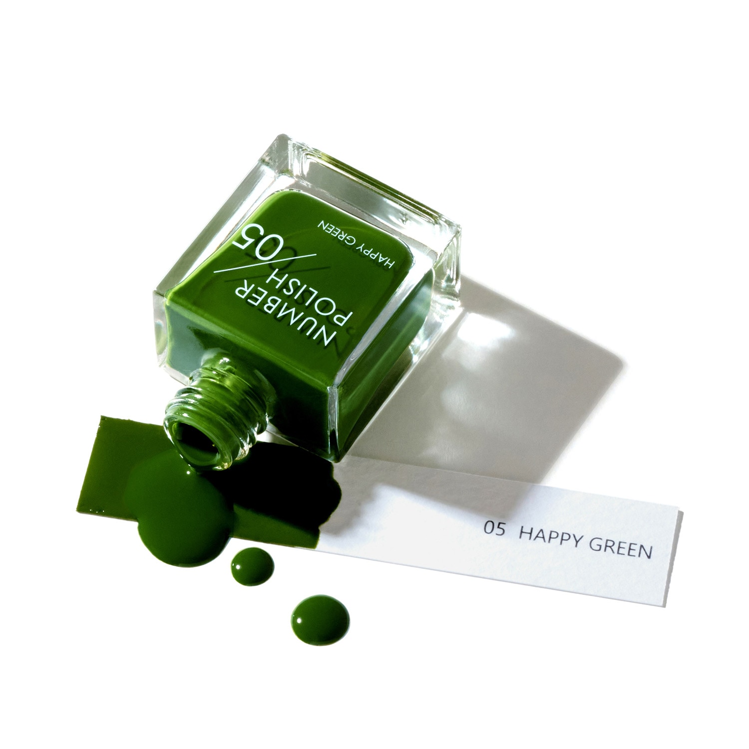 NUMBER POLISH 05 Happy Green / ハッピーグリーン｜D-UP ONLINE SHOP