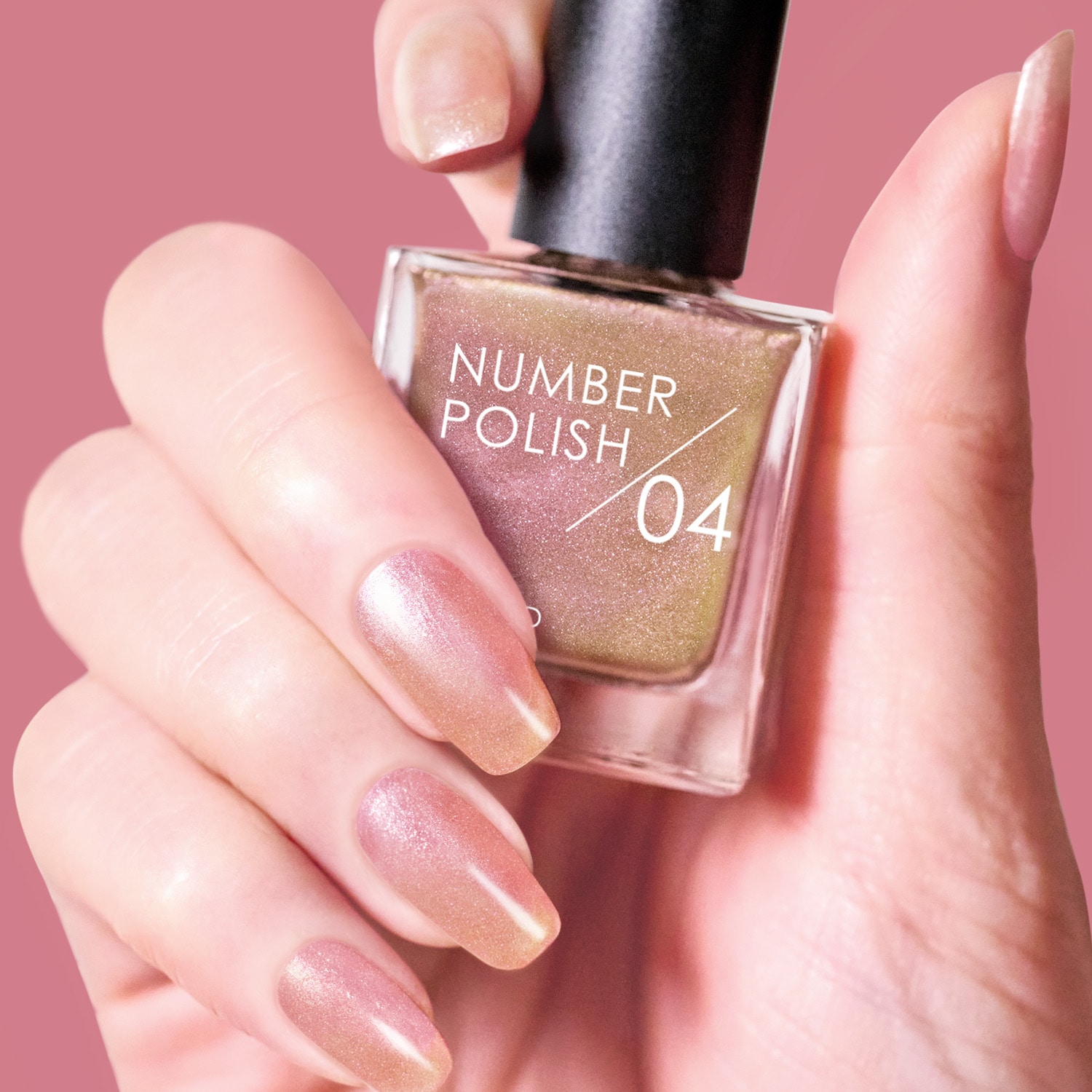 NUMBER POLISH 04 Pink Gold / ピンクゴールド｜D-UP ONLINE SHOP公式通販