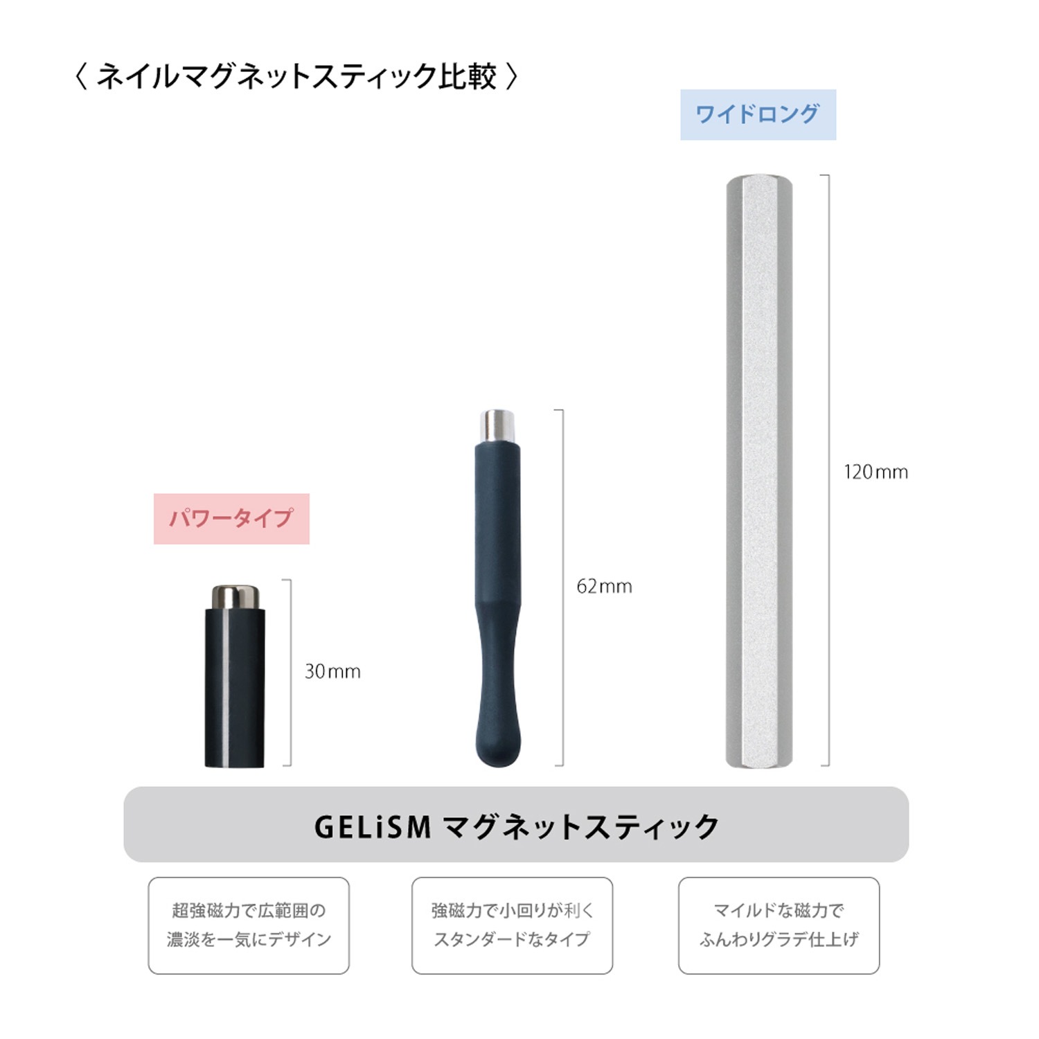 GELiSM ネイルマグネットスティック