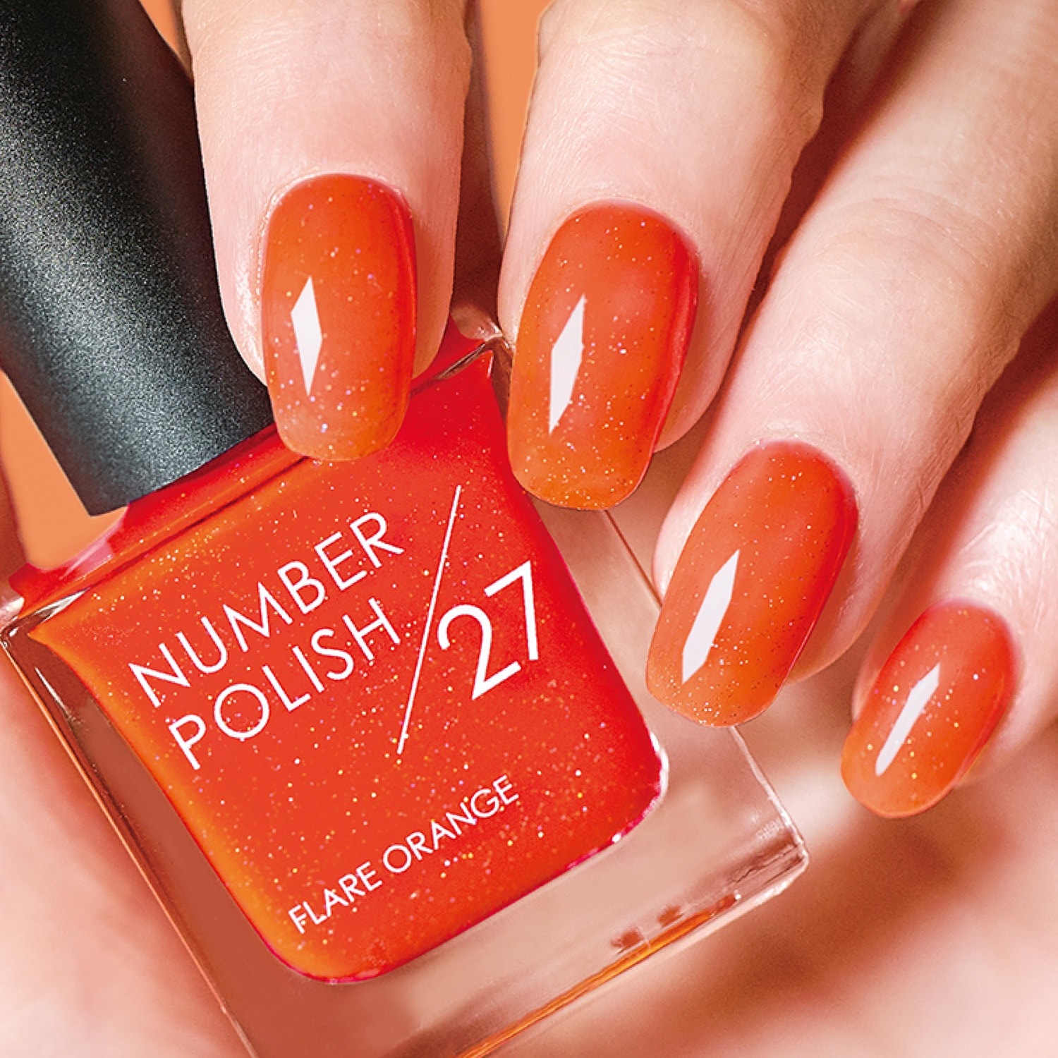 NUMBER POLISH 27 Flare Orange / フレアオレンジ｜D-UP ONLINE SHOP