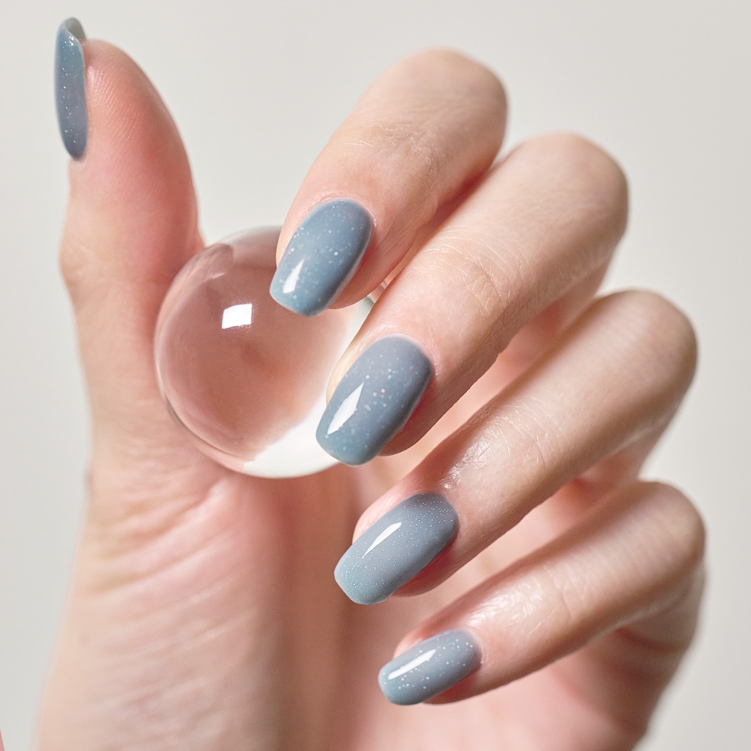NUMBER POLISH 25 Sea-glass Blue / シーグラスブルー｜D-UP ONLINE