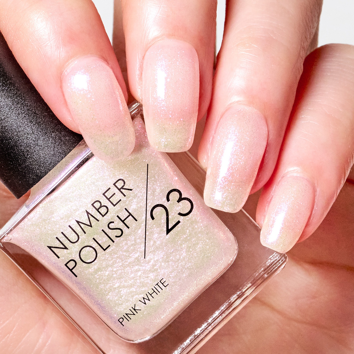 NUMBER POLISH 23 Pink White / ピンクホワイト｜D-UP ONLINE SHOP公式通販