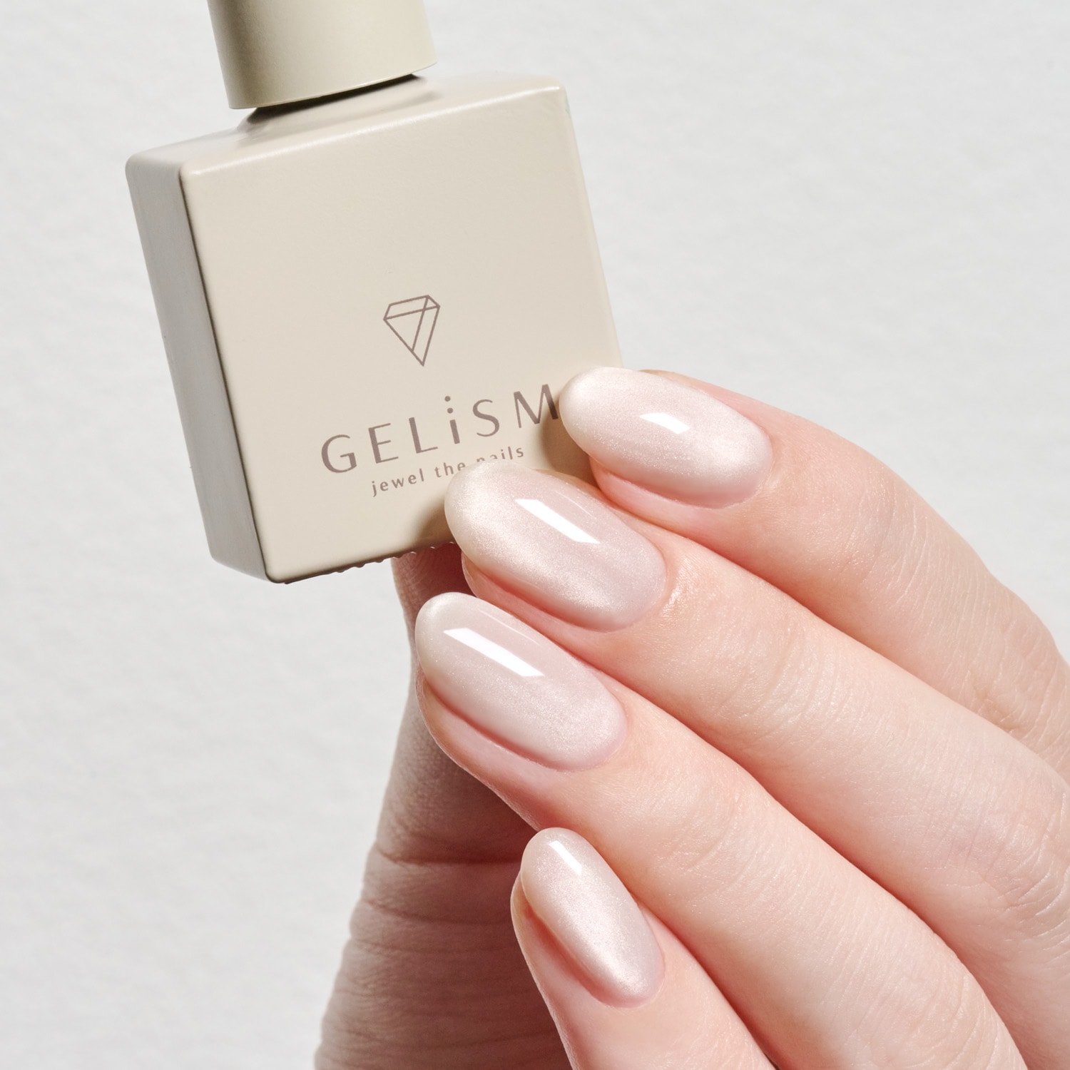 GELiSM ジェルポリッシュ MH44 milky cream / ミルキークリーム｜D-UP