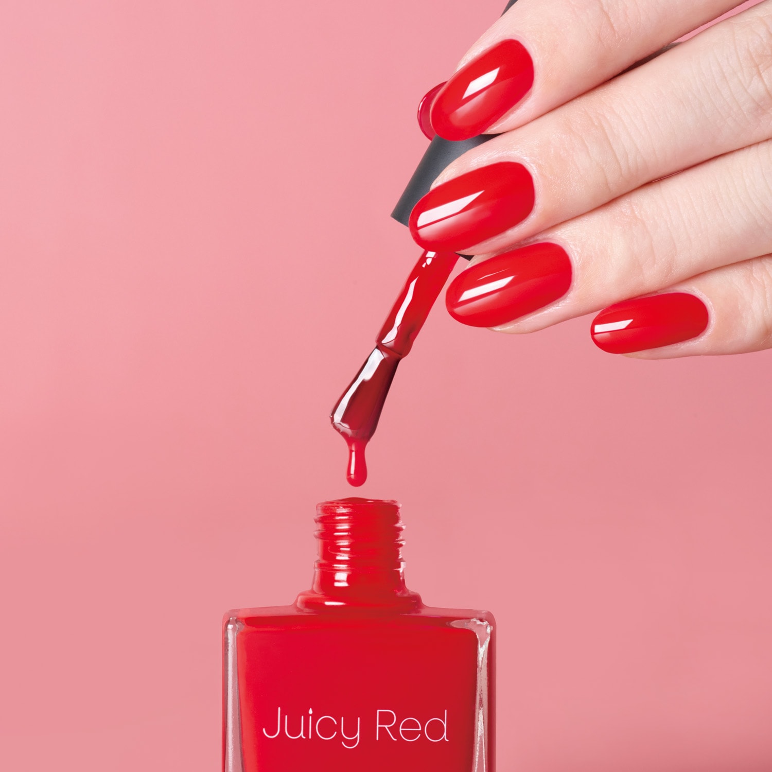 TONE DROP ネイルポリッシュ 064 Juicy Red / ジューシーレッド｜D-UP
