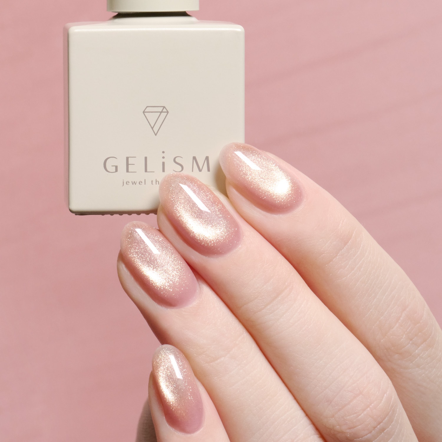GELiSM ジェルポリッシュ MF54 glass pink / グラスピンク｜D-UP