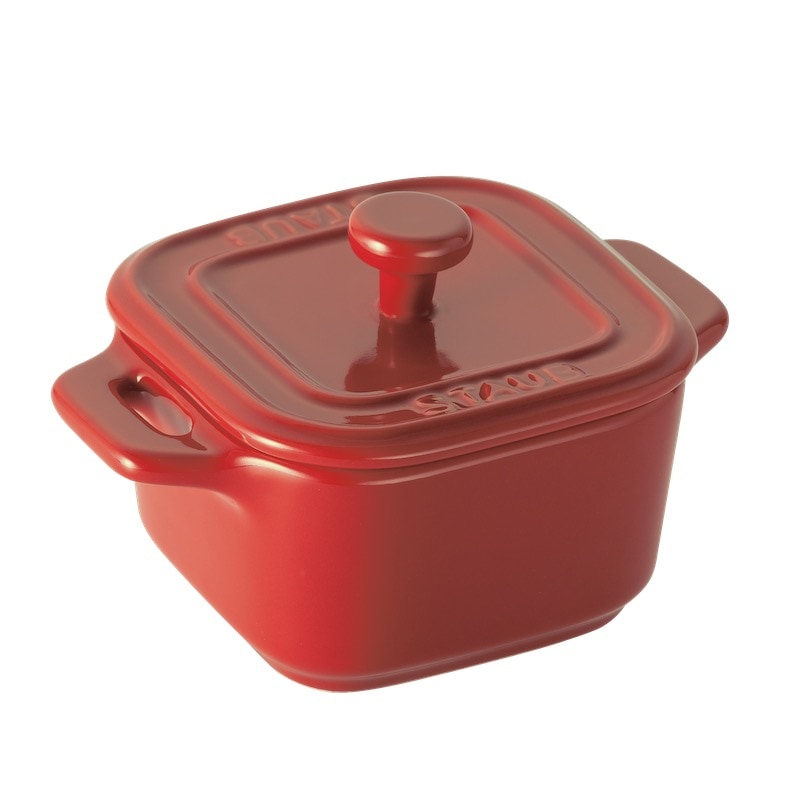 新品⭐︎STAUB ココット14 チェリー 赤 Amazon.co.jp: 【最大30日間お試し対象】 staub ストウブ