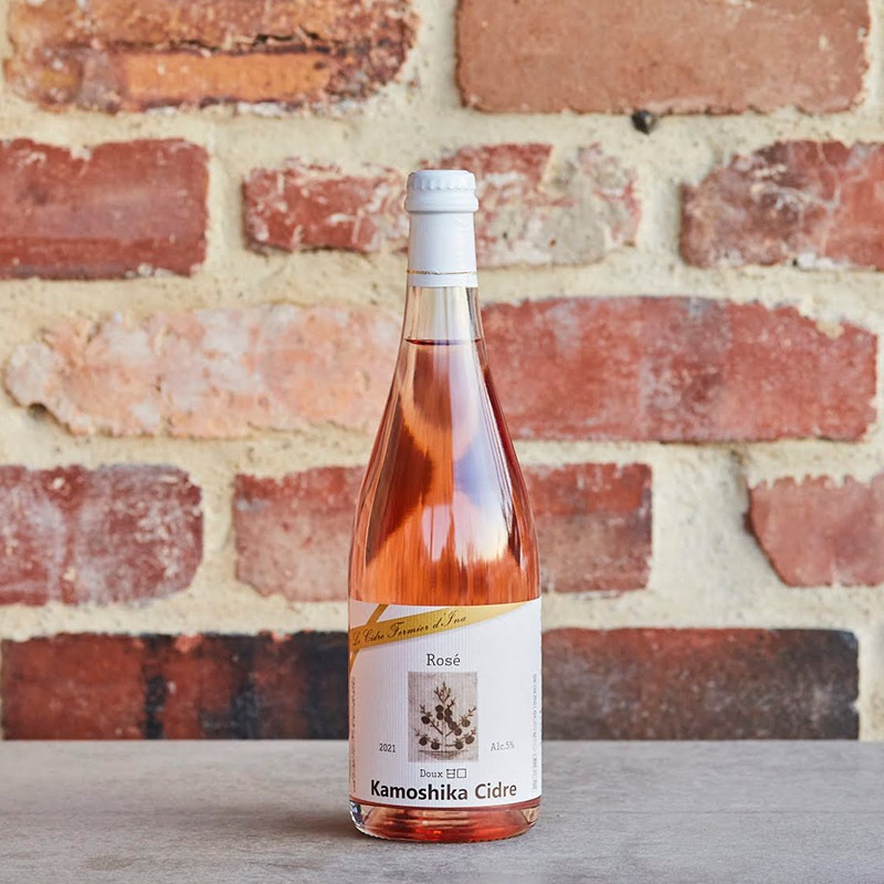 ロゼ シードル 甘口 2023 ｜Rose 【Kamoshika Cidre】