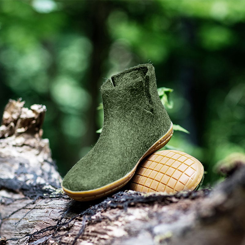 グレーラップ BOOT ラバーソール 【glerups】 屋外使用可能