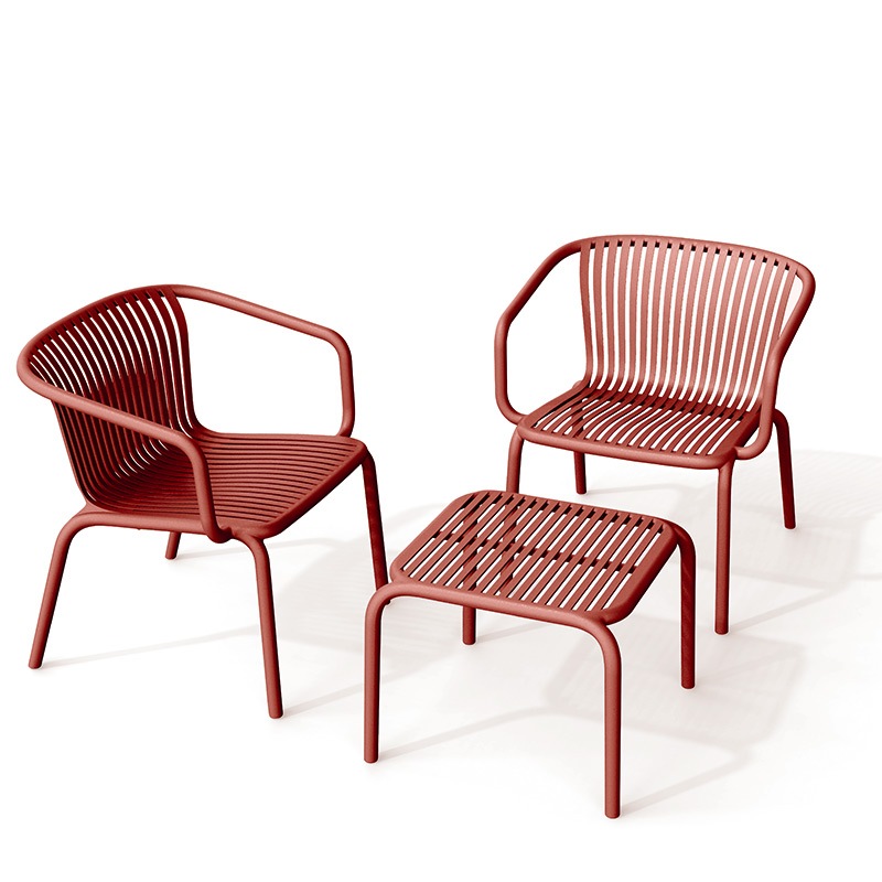 �֥�͡��ơ��֥� & ����������å�  / BRENE Table & Chair - RED��  ��FERNE�ۥե���͡������ȥɥ��ȶ�