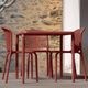 �֥�͡��ơ��֥� & ����������å�  / BRENE Table & Chair - RED��  ��FERNE�ۥե���͡������ȥɥ��ȶ�