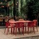 �֥�͡��ơ��֥� & ����������å�  / BRENE Table & Chair - RED��  ��FERNE�ۥե���͡������ȥɥ��ȶ�