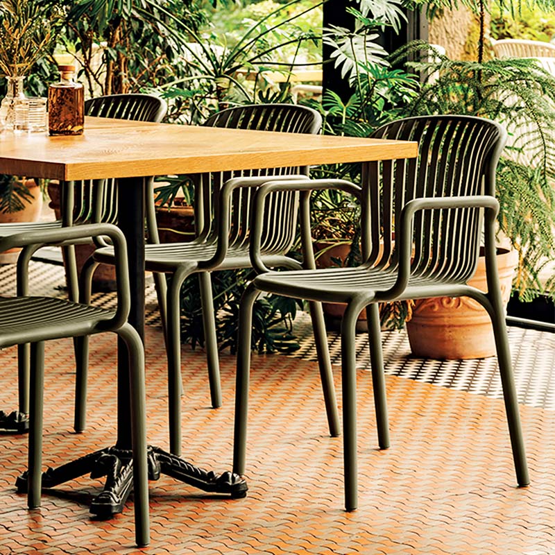 �֥�͡��ơ��֥� & �����������������꡼��   / BRENE Table & Chair - SAGE GREEN��  ��FERNE�ۥե���͡������ȥɥ��ȶ�