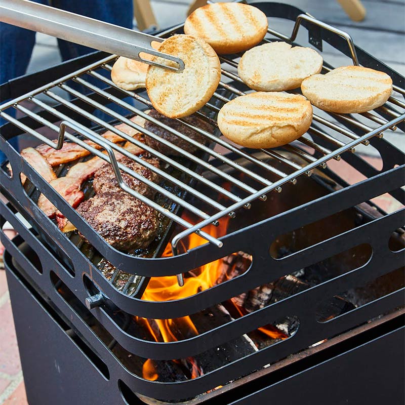 CUBE Fire basket blackåۡեå/塼֡ե䡼Хåȡhoefats / ʲ BBQ롡