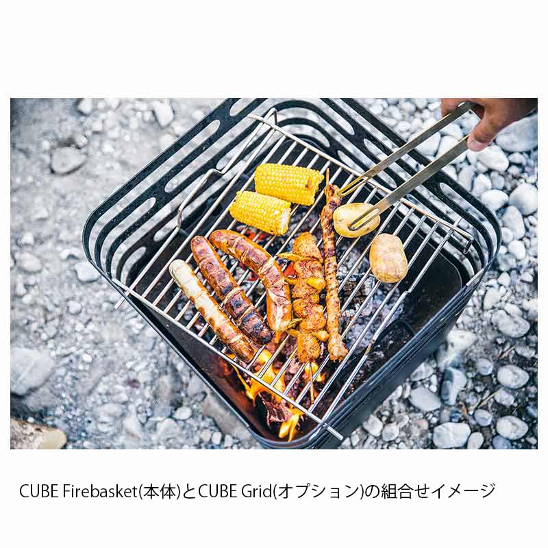 CUBE Fire basket blackåۡեå/塼֡ե䡼Хåȡhoefats / ʲ BBQ롡