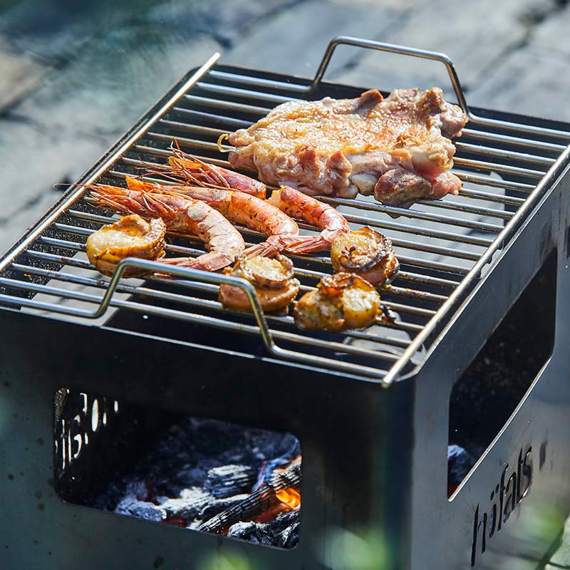 BEER BOX Fire basket�åۡ��ե��å�/�ӥ��ܥå������ե����䡼�Х����å� ��hoefats��/ BBQ����� ʲ��
