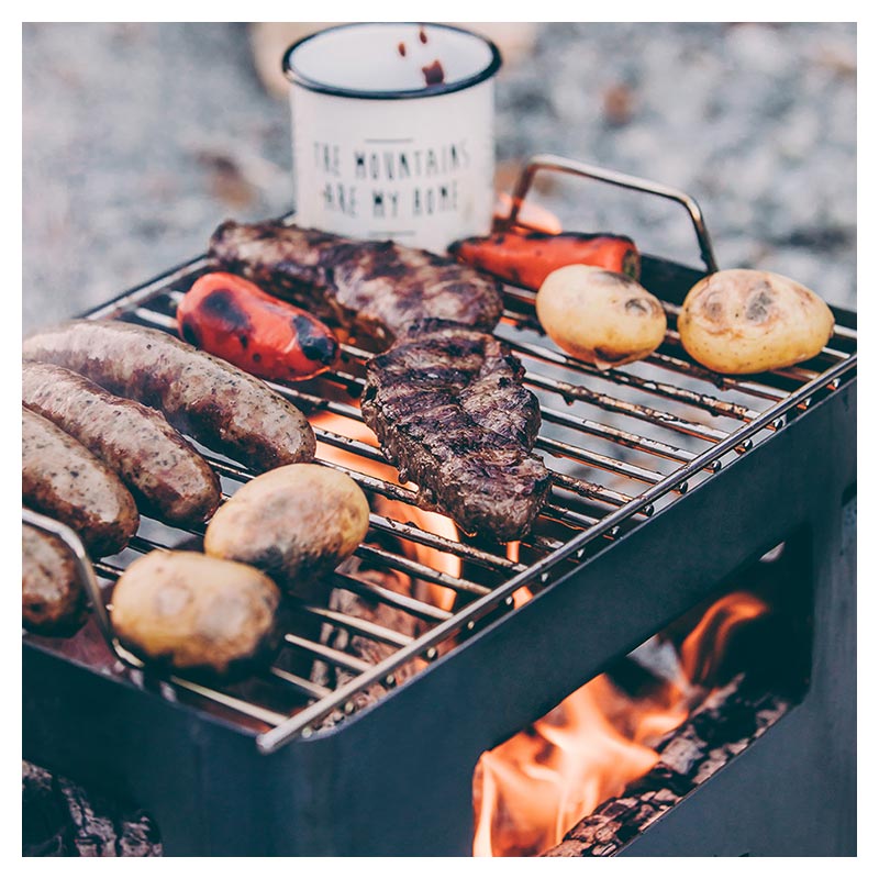 BEER BOX Fire basket�åۡ��ե��å�/�ӥ��ܥå������ե����䡼�Х����å� ��hoefats��/ BBQ����� ʲ��