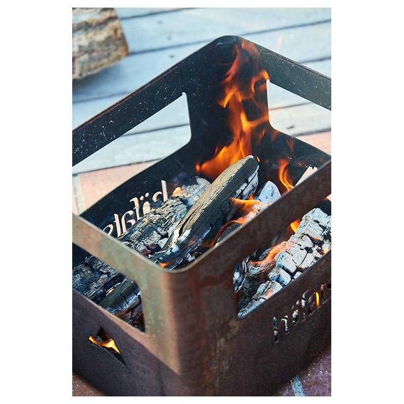 BEER BOX Fire basket�åۡ��ե��å�/�ӥ��ܥå������ե����䡼�Х����å� ��hoefats��/ BBQ����� ʲ��