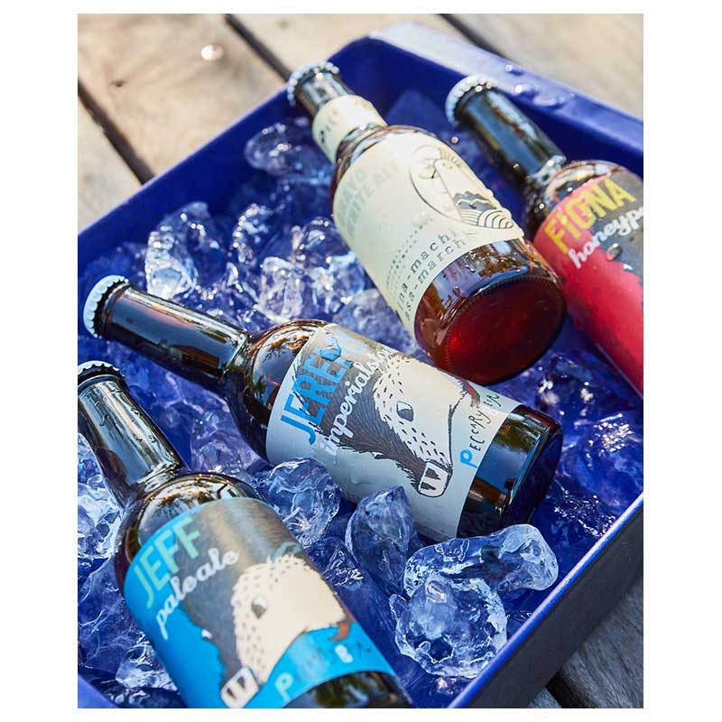 �ڥå��꡼�ӡ��� �������A��B���å�  330ml 6������ ��PECCARY BEER��-2������