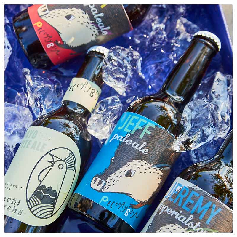 ������� C��D���å� �ڥå��꡼�ӡ��� 330ml, 6������ ��PECCARY BEER�ۡ�