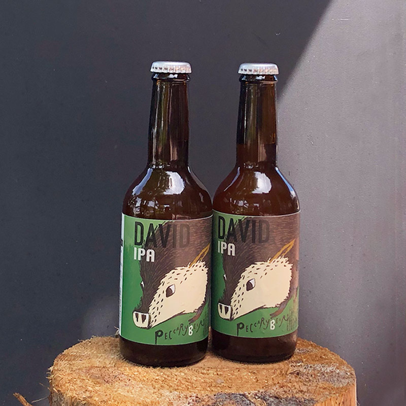 DAVID Hazy IPA 6������ / �ǥ��ӥå� �إ�����IPA���ڥå��꡼�ӡ��� ��PECCARY BEER�� ��������եȥӡ���