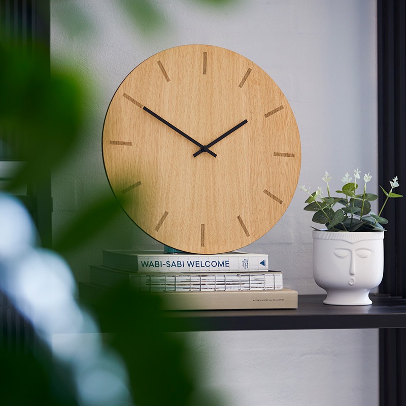 Wall Clock  HEMVERK Light Oak 280mm/380mm  Dark Oak 280mm_ ɳݤ