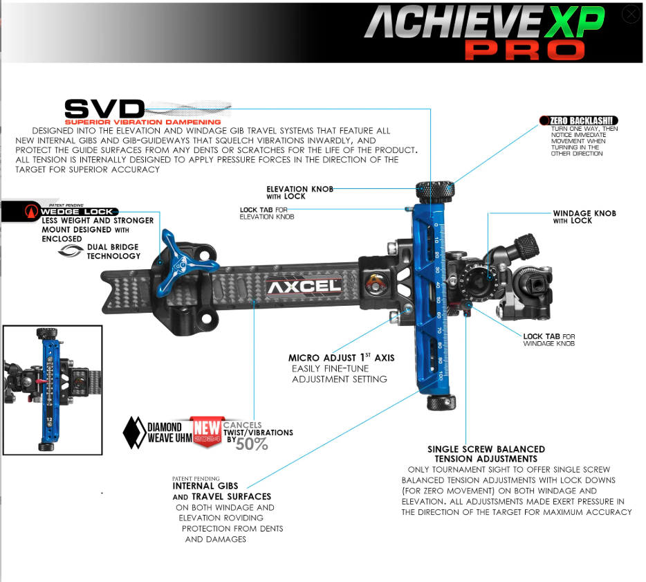 AXCEL Achieve XP PRO 6" ����ѥ���ɥ�����