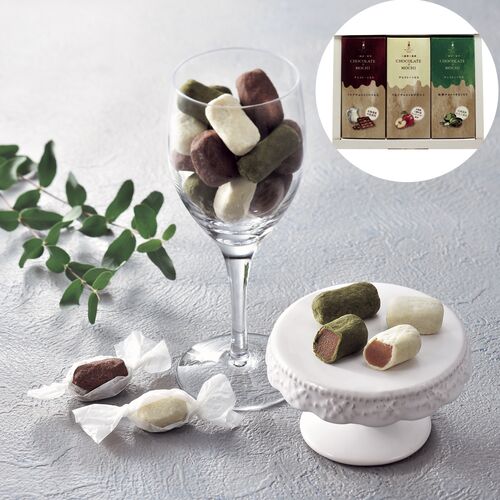 (期間限定!通常配送料無料)★ 三國推奨 チョコレートもち3種ギフト 菓子・パン類