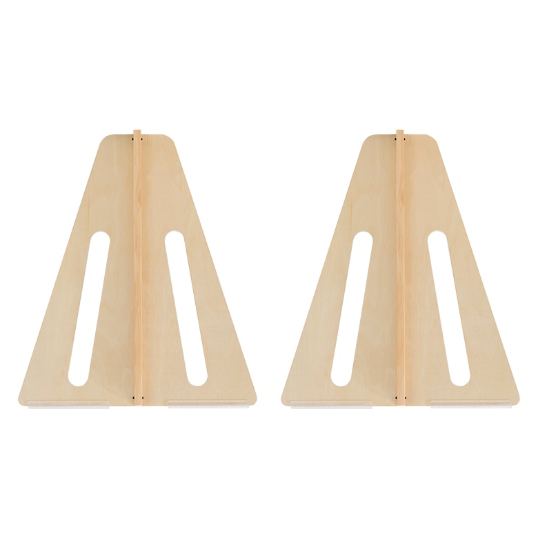 学校・研修用家具　パネルオプション 脚(エンド用) EP-E1 品番 G01376M1 イナバ 稲葉 日本育児 木製エンドパネル2枚セット 保護パット付き | ベビーゲート